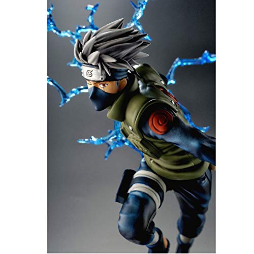 Hyzb-Naruto-Run-Kakashi-Modelo-Realista-Estatua-Recuerdo-Anime-Ornamento-22cm