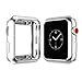 Tech Express 6 Chrome Bumpers for Apple Watch (iWatch Cover) Protective Case Shockproof Ultra Thin Rugged Flexible Rose Gold, Gold, Black, Silver, Red, Gray [TPU Gel] Lot of 6 Chrome (44mm)