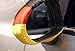FIFA World cup 2018 Germany car flag cover for wing Mirror (Set of 2 flag). Stretchable material made by Spandex and polyester Fits almost every cars & small SUV .installation in seconds (Germany)
