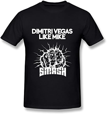 LQYG Men's Tee - Dimitri Vegas & Like Mike 1 Black