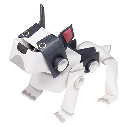 PIPEROID animals Dogs French Bulldog - paper craft kit from Japan
