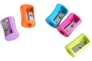 5 Pieces Mini Waist Plastic Cutter Plastic Small Compact Portable Practical Blue Color