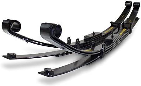 Dobinsons Pair Rear 3" Lift Parabolic Leaf Springs for Toyota 78 79 Series Pickup and Troop Carrier 1999 to 2018