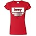 Beer Jeep Funny Drinking Women’s T-Shirt