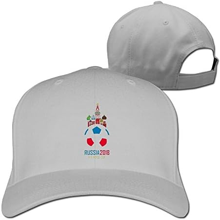 Fashion Unisex Russia 2018 World-Cup Baseball Hats 100% Cotton Adjustable Snapback Curved Caps