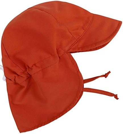 Baby Toddler UPF 50+ UV Sun Protection Flap Swim Hat w/ Chin Strap