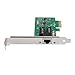 QNINE 10/100/1000 Mbps PCIe Network Card, Gigabit Ethernet Adapter PCI Express with Low Profile Bracket, PCI-e X1 RJ45 LAN Card for PC, Support Windows XP / 7/8 / 10