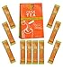Cusa Tea & Coffee | Premium Instant Spicy Chai Tea With Real Fruit & Spices | Organic Leaves Drink Mix Packets | Hot or Iced Tea (10 Single Servings)
