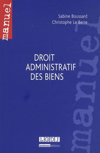 Droit administratif des biens