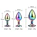 Noomer Colorful Amal Plug Adult Toy Metal Massage Small Large Size for Beginnersthumb 1