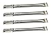 VICOOL hyB678 (4-Pack) Universal Barbeque Grill Replacement Stainless Steel Pipe Burner Replacement for Kenmore Sears Models: 122.16134, 122.16134110, 415.16107110, 720-0773
