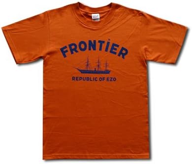 Amazon 蝦夷共和国ラストサムライtシャツ オレンジｓサイズ アニメ 萌えグッズ 通販