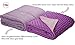 Weighted Blanket for Kids 5 lbs - Child Weighted Blanket 5 lb with Removable Minky Cover - Cotton 5 Pounds Heavy Blankets for Toddler Girls (Inner Light Violet/Cover Violet & Pink, 36