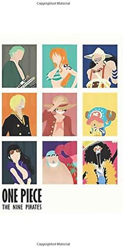 One Piece: The Nine Pirates Puzzle Notebook, Journal for Writing, Size 6" x 9", 164 Pages