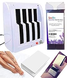 SAVBIN 2-Count Roll-On Lavender Depilatory Soft Wax