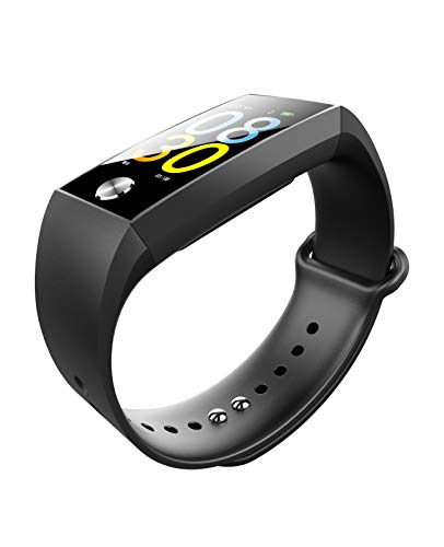 Fitness Tracker,Heart Rate Monitor Smart Watch Smart Bracelet with Blood Pressure and Sleep Monitor(Black)