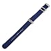 CIVO Heavy Duty G10 Zulu Military Watch Bands NATO Premium Ballistic Nylon Watch Strap 5 White Rings with Stainless Steel Buckle 20mm 22mm 24mm … (navy blue, 22mm)