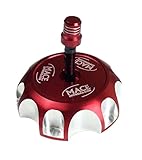 RED BILLET CNC FUEL GAS CAP FITS RAPTOR 660 BANSHEE 350 WARRIOR BLASTER 200 TTR YFZ 450/R SUZUKI LTR DRZ