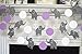 Elephant garland, baby shower decor, elephant shower decoration, nursery decoration, purple grey elephant banner, elephant birthday decor