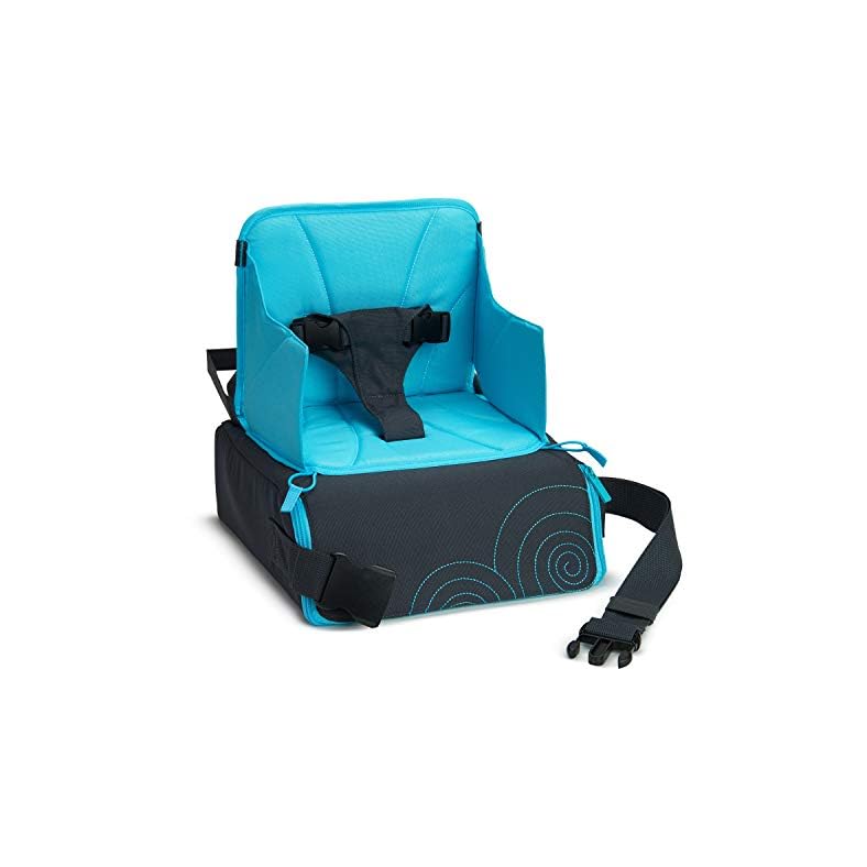 Munchkin Brica GoBoost Travel Booster Seat, Blue/Grey , 11.5×5.5×11.5 Inch (Pack of 1) Munchkin Brica GoBoost Travel Booster Seat, Blue/Grey , 11.5×5.5×11.5 Inch (Pack of 1)
