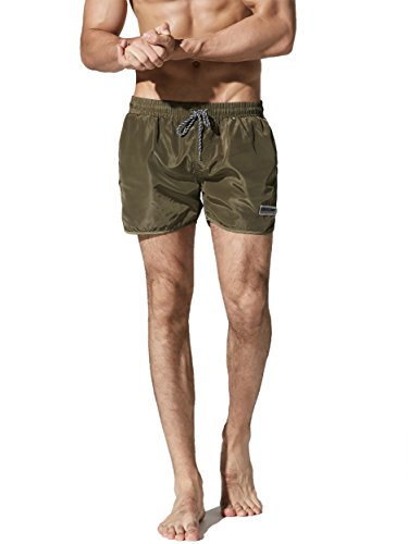 image for Neleus Mens Runner Athletic Shorts Swimming Trunks with Pockets, 708  