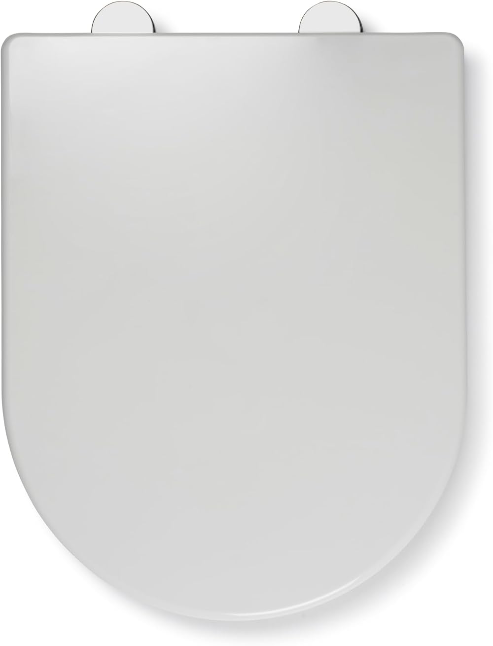 Croydex Varano D Shape Soft Close Toilet Seat with Quick Release