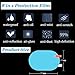 PRETTYGAGA Anti Fog Film Car Rear View Mirror Waterproof Film Protective Film Anti Glare Rain Pack of 2 (150100)