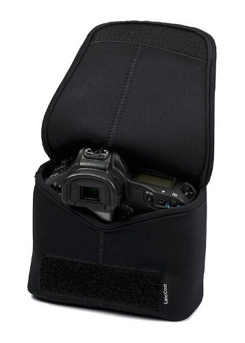 LensCoat BodyBag Pro neoprene protection camera body bag cas (Black)