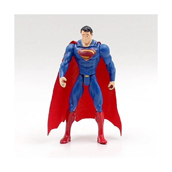 6pcs Superhero Avengers Iron Man Hulk Captain America Superman Batman Action Figures Gift Children's Toys