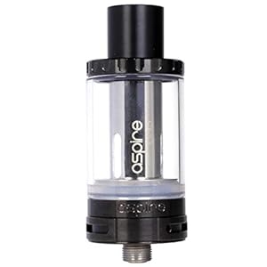 Aspire Cleito Clearomizer, Tankvolumen, 22 mm Durchmesser, schwarz, 1er Pack (1 x 1 Stück)