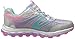 Skechers Kids Girls' Skech-Air Ultra-Glam IT up Sneaker,Silver/Multi, 2 M US Little Kid