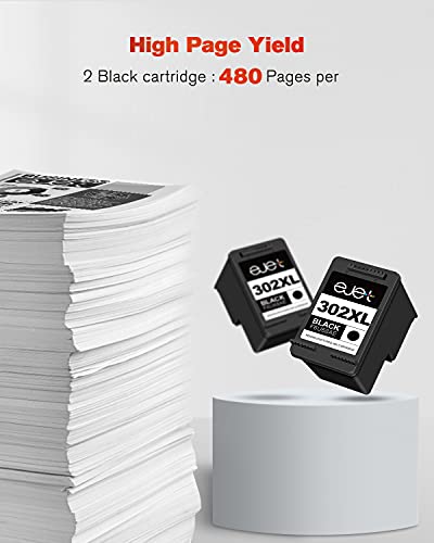 ejet-Remanufacturado-para-HP-302-302XL-Cartuchos-para-HP-Deskjet-1110-2130-2134-3630-3632-Envy-4520-4521-4522-4523-4524-Officejet-3830-3831-3834-3835-4650-4651-4652-4654-4658-5230-Impresora-2-Negro