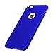 iPhone 7 Case, Yihailu Smoothly Shield Skin Shockproof Ultra Thin Slim Full Body Protective Scratch Resistant iPhone7 Cover(Silky Blue)