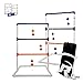 Rally and Roar Ladder Toss - Ladder Ball Toss Game - PREMIUM & CLASSIC Versions Available - For Adults, Family - Outdoor Ladders Set with Canvas Bag, Weighted Bolos, and Sand Weighted PVC Piping