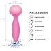 HAOBAIMEI Luxury Vibrator for Women[Big Sale Now]- Rechargeable Massager: Wireless &Waterproof Massager for Back/Neck/ Foot -Multi Speed Vibration– Mini Portable for Travel Gift-Whisper Quiet- Pink