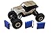 Blomiky C185 1:18 Scale Alloy Monster RC Car Toys 4WD Remote Control Vehicle RC Crawler Trucks Extra 2 Battery for Boy Kids C185 Silver