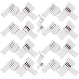 5050 4 Pin LED L Shape Connector - iCreating 10PCS