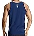 Captain America-Team Rogers-Civil WAR Inspired Mens Tank Top Navy (Large)