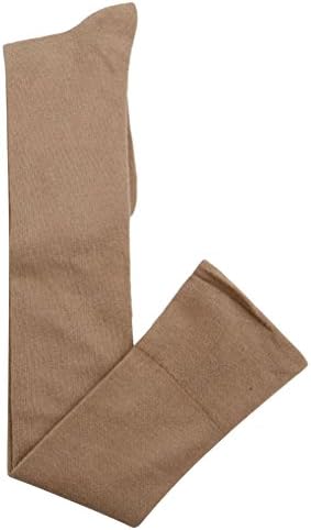 Your Gallery Women's Plaid Pattern Cute Crochet Jacquard Thigh High Socks Tan