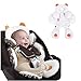 StoHua Infant Head Body Support with Organic Cotton, Newborn Baby Stroller Car Seat Insert, 2-in-1 Reversible, Used in Bassinet Stroller and Bouncer seat