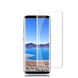 Galaxy S8 Plus Screen Protector [9H Hardness][Anti-Scratch][Anti-Bubble][3D Curved] [High Definition] [Ultra Clear] Tempered Auideas Glass Screen Protector for Samsung Galaxy S8 Plus