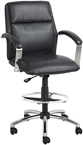 Barcalounger 0055-1-MA Drafting Chair, Black