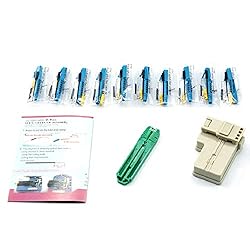10pcs LC UPC Fiber Optic Quick Connector Fiber Fast