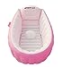 Signstek Baby Infant Travel Inflatable Non Slip Bathing Tub Bathtub Pink