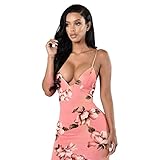 Short Mini Dress,Beautyvan Sexy Women's Summer Slim Bandage Bodycon Evening Party Cocktail Charming Short Mini Dress (M, Pink)