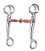 Weaver Leather Tom Thumb Snaffle Bit, 5 , black