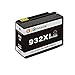 GPC Image 5 Pack Compatible Ink Cartridge Replacement for 932XL 933XL 932 XL 933 XL (2 Black, 1 Cyan, 1 Magenta, 1 Yellow) For Officejet Pro 7612 6600 6100 7110 6700 7610 7510 Printer