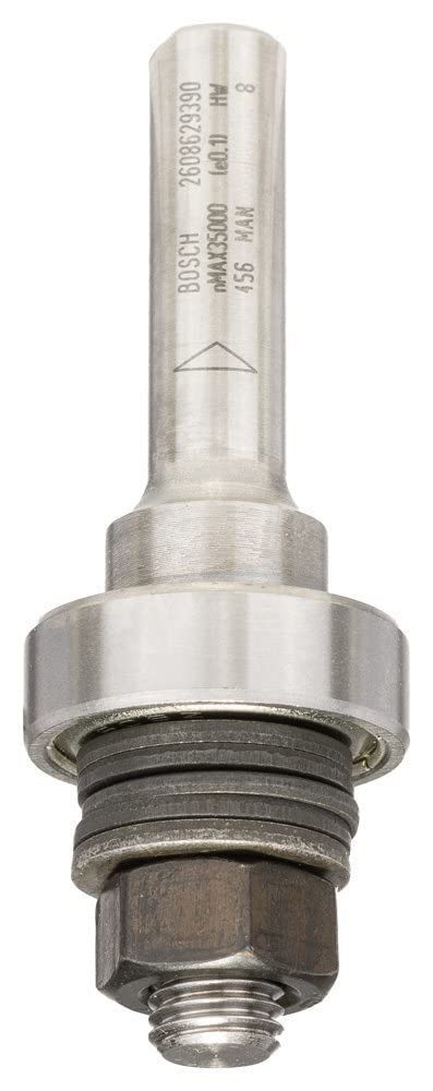 Bosch 2608629390 Shank for Disc Groove Cutter, 0 V, Black/Silver