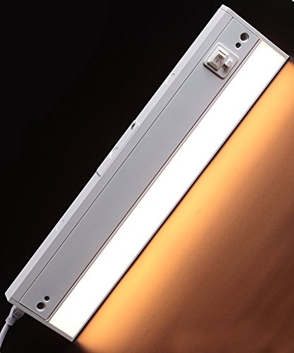 LED Under Cabinet Lighting Fixture, AMLIGHT CCT-Switch Modular Dimmable Closet LED Night Lights with Interchangeable Color Temperatures