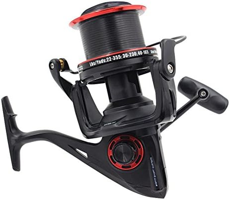 KanViews Fishing Tackle 10000 Size Full Metal Spool 12+1 Jigging Trolling Long Shot Casting Fishing Reel Carp Fishing Salt Water Sea Surf Spinning Big Fishing Reel